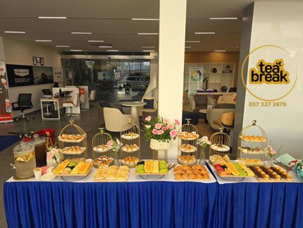 Dịch vụ tiệc teabreak khai trương Thảo Điền